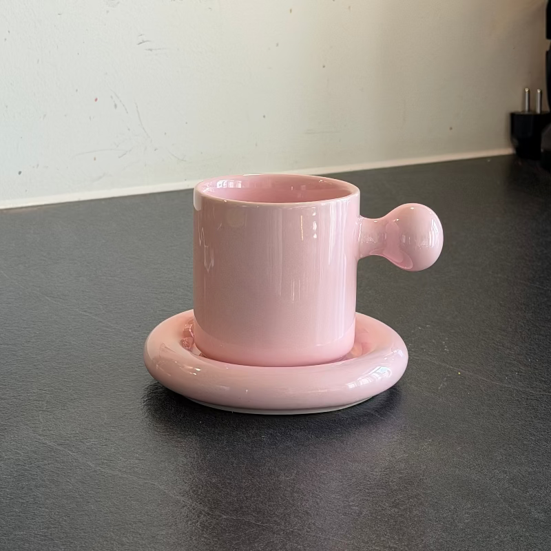 "Into You" Mok & Schotelset — Blush Roze