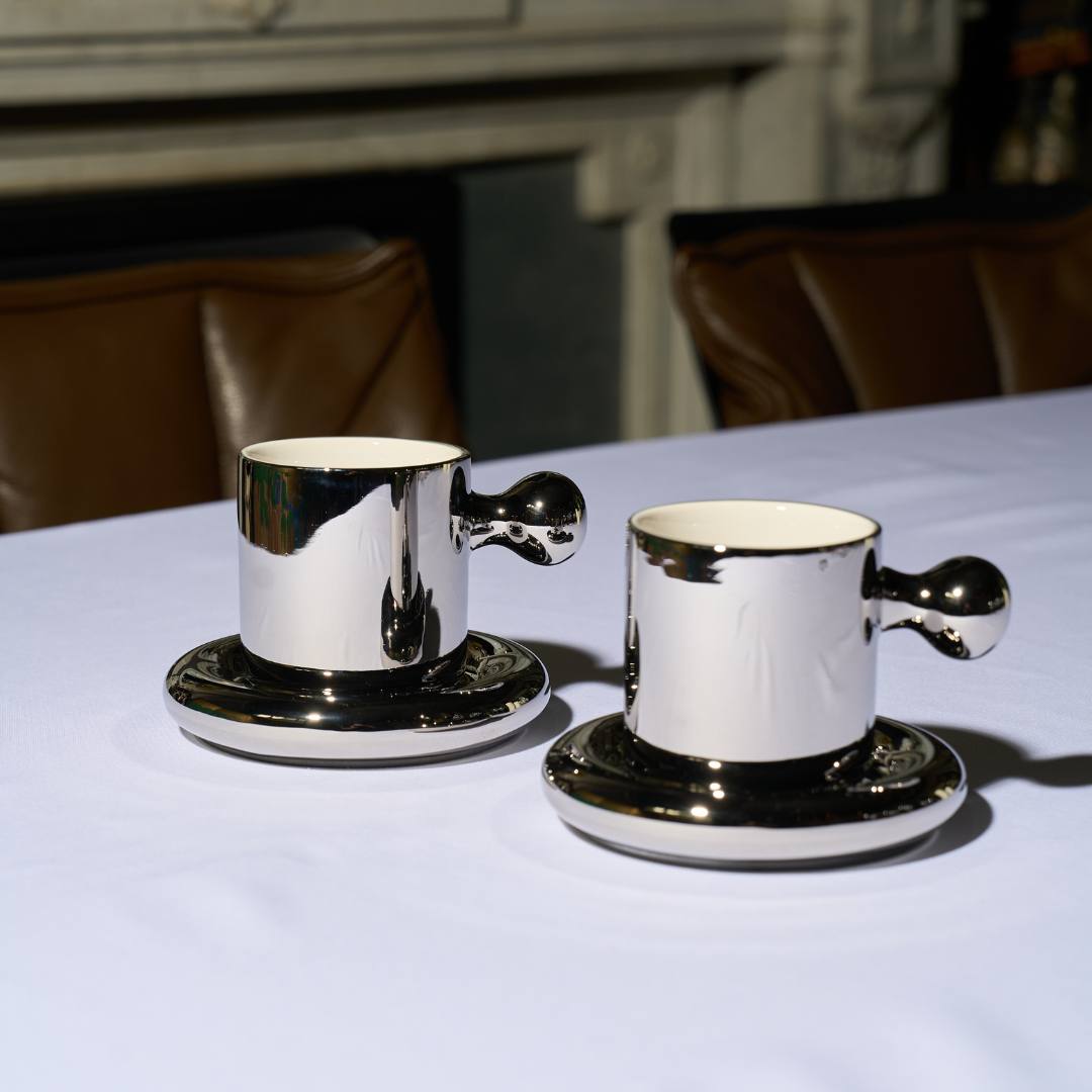 "HEATED" mugs (set of two)