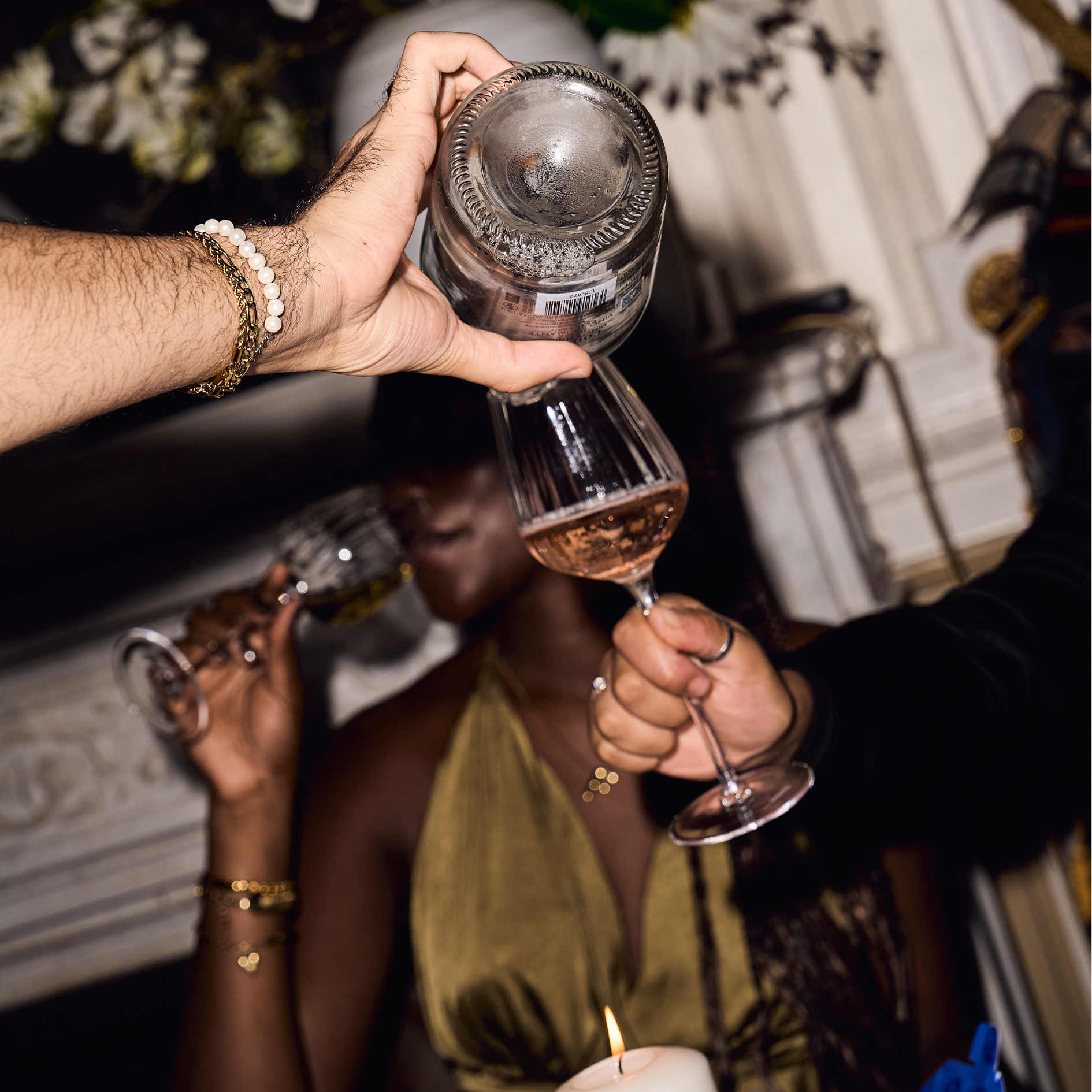 "Tears Dry on Their Own" wineglasses